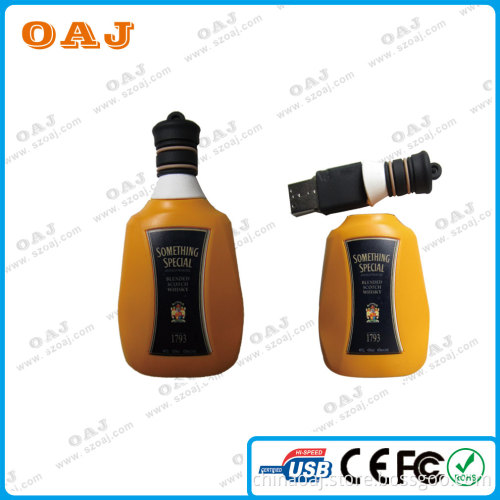Wine Bottle USB Drive for Promotional